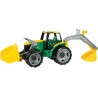 Traktor spych + koparka LENA 02080 zielony