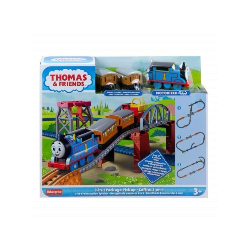 Fisher-Price Tomek i Przyjaciele Wielka dostawa zestaw 3w1 HGX64 p2 MATTEL