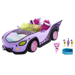 Samochód dla lalek Monster High HHK63 akcesorium dla lalek