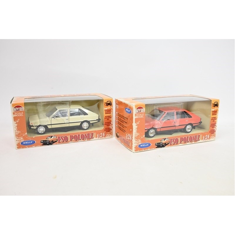 WELLY Auto model Polonez 1:24 metal WELLY Auto model Polonez 1:24 metal