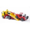 BRUDER MAN TGA Breakdown truck with cross country vehicle