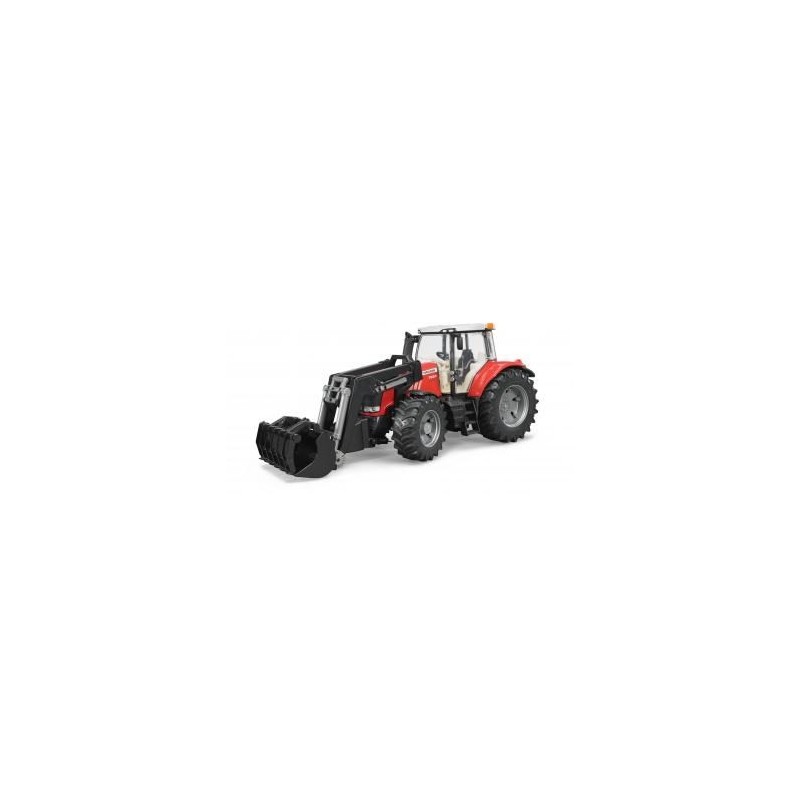 BRUDER Massey Ferguson 7624 with frontloader BRUDER Massey Ferguson 7624 with frontloader