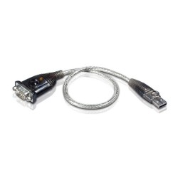Kabel ATEN UC-232A (0,40m USB M - RS-232 M kolor srebrny)