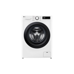 LG F4DR509SBW pralko-suszarka Wolnostojący Od przodu Czarny, Biały D