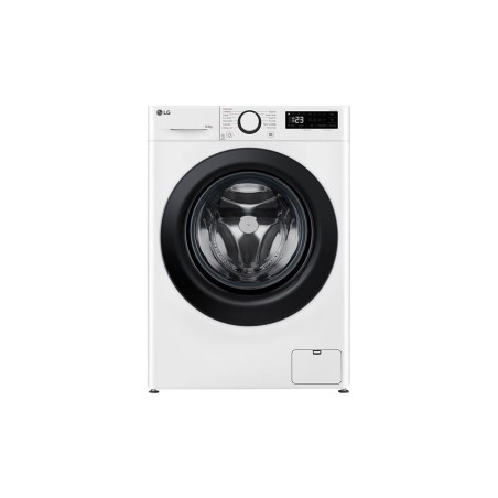 LG F4DR509SBW pralko-suszarka Wolnostojący Od przodu Czarny, Biały D