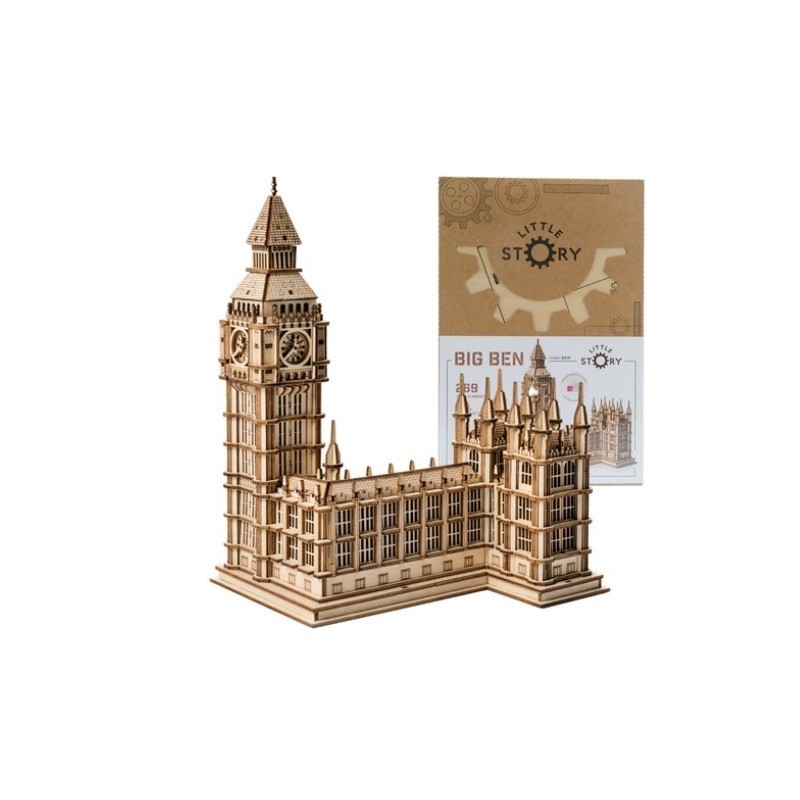 Puzzle drewniane model 3D Big Ben E010 70046