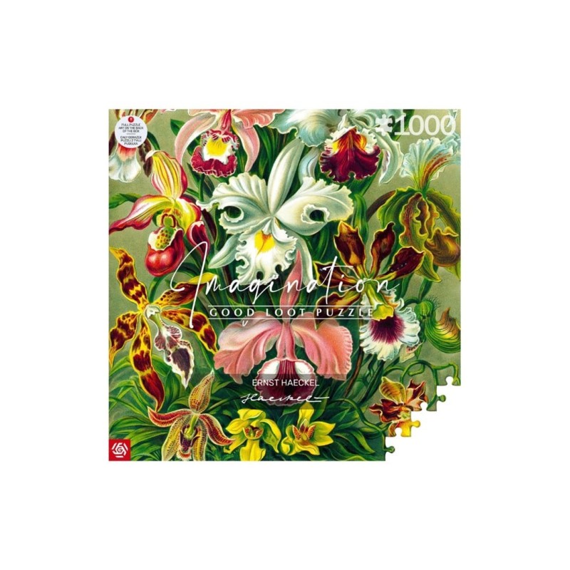 Puzzle Good Loot 1000 Imagination Ernst Haeckel Orchidea / Orchid Puzzle Good Loot 1000 Imagination Ernst Haeckel Orchidea / Orchid