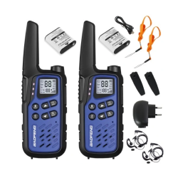 Krótkofalówka Baofeng BF-T25E niebieska, 2 sztuki