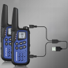 Krótkofalówka Baofeng BF-T25E niebieska, 2 sztuki