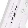 Cyfrowa ramka na zdjęcia Denver PFF-1012 Biała 25,6cm (10.1") Ekran dotykowy Wi-Fi
