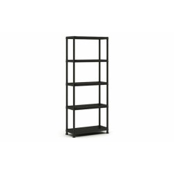 Regał warsztatowy KETER KIS Plus 237460 z tworzywa sztucznego 5 półek 32x75x176cm Czarny