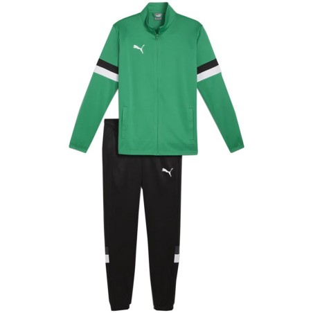 Dres męski Puma Team Rise zielono-czarny 658653 05 M