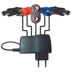 Behringer PSU-HSB-ALL adapter zasilający/ inwentor Wewnętrzna 15 W Czarny