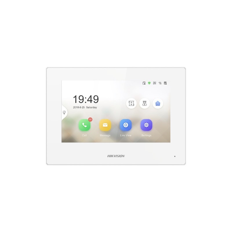 Monitor wideodomofonu HIKVISION DS-KH6320-WTE1-W Monitor wideodomofonu HIKVISION DS-KH6320-WTE1-W