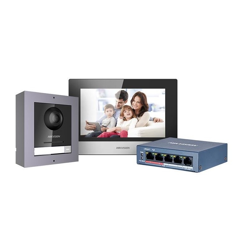 WIDEODOMOFON HIKVISION DS-KIS602(B)