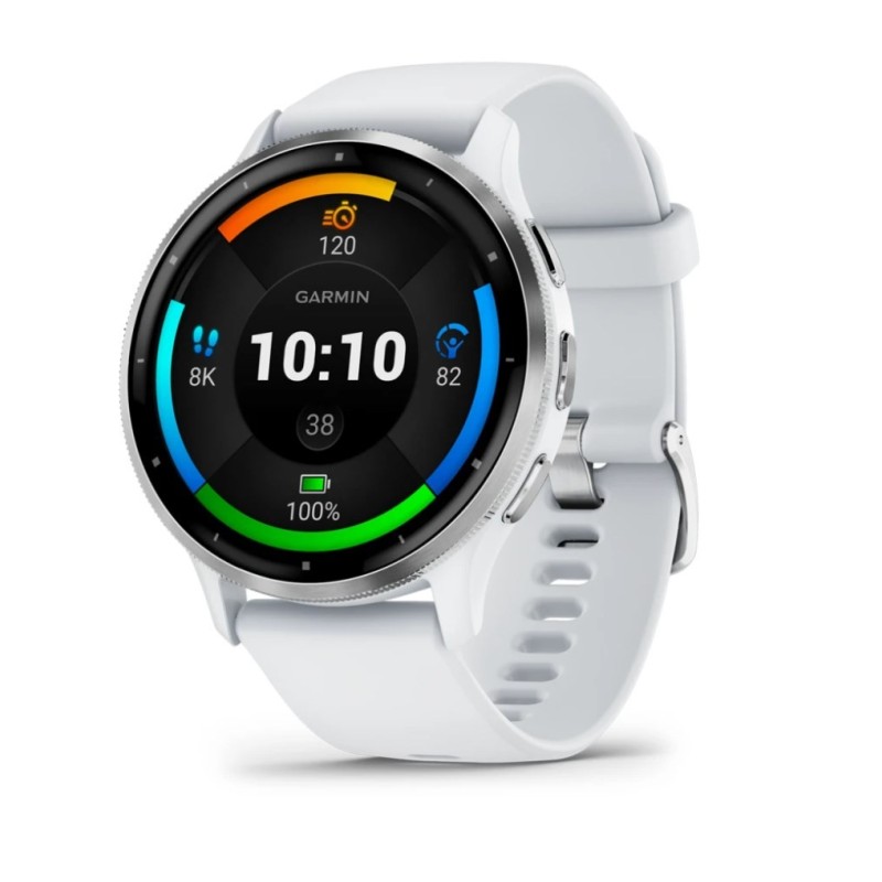 Zegarek sportowy Garmin Venu 3 AMOLED 45mm Biały Zegarek sportowy Garmin Venu 3 AMOLED 45mm Biały