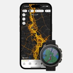 Zegarek sportowy Suunto Vertical Solar All Black 49mm Czarny