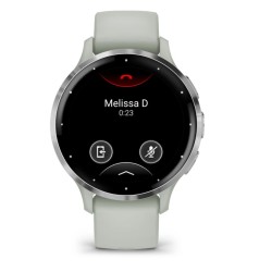 Zegarek Garmin Venu 3S 41mm Srebrny