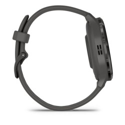 Zegarek sportowy Garmin Venu 3S Pebble Grey AMOLED 41mm Szary