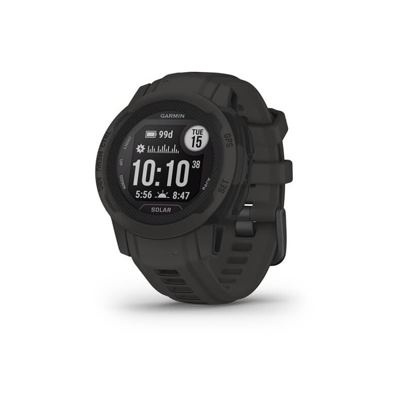 Zegarek sportowy Garmin Instinct 2S Solar Graphite 40mm Grafitowy Zegarek sportowy Garmin Instinct 2S Solar Graphite 40mm Grafitowy