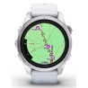 Zegarek sportowy Garmin Epix PRO (Gen 2) AMOLED 42mm SS Whitestone/Srebrny
