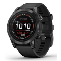 Zegarek sportowy Garmin EPIX PRO (GEN 2) AMOLED 47mm Slate Gray Black/Black Band