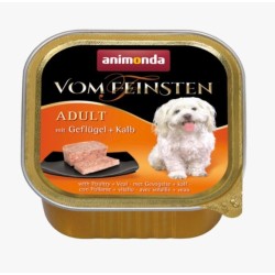 ANIMONDA Vom Feinsten Classic drób i cielęcina - mokra karma dla psa - 150g