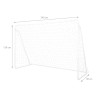 Bramka z siatką i panelem do celowania Nils BR240P 2w1 240x150cm