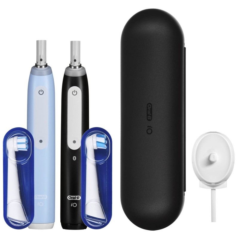 Braun Oral-B szczoteczka elektryczna iO 3 zestaw DUO BLACK & BLUE Braun Oral-B szczoteczka elektryczna iO 3 zestaw DUO BLACK & BLUE