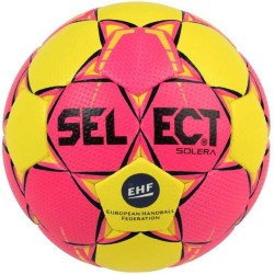 Piłka ręczna Select Solera Senior 3 2018 różowo-żółta rozm. 3 16254