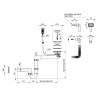 Deante Space Saver ZXYN972 syfon zlewozmywakowy