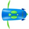 Lampka rowerowa z klaksonem HORNIT Mini GREEN - BLUE 5353GRBU
