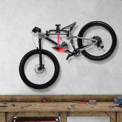 MACLEAN ROWEROWY UCHWYT ŚCIENNY POZIOMY, STAL, MAX. OBCIĄŻENIE 30KG MC-484