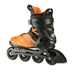 Łyżworolki NILS Extreme NA14112 czarno-pomarańczowe rozm. 38