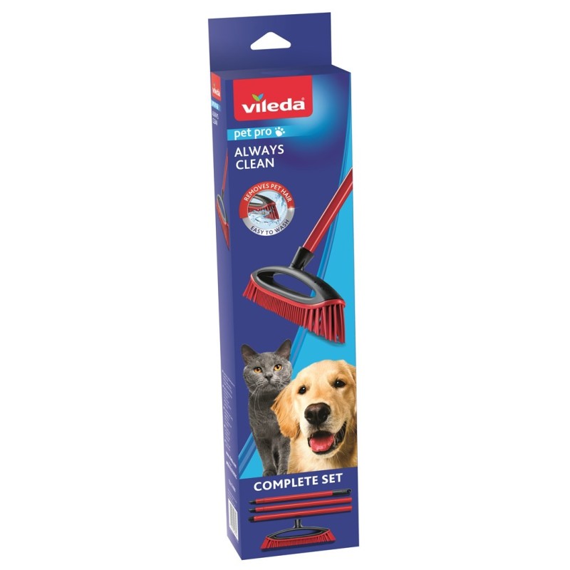 Szczotka do zamiatania sierści i włosów Vileda Always Clean PET PRO Szczotka do zamiatania sierści i włosów Vileda Always Clean PET PRO