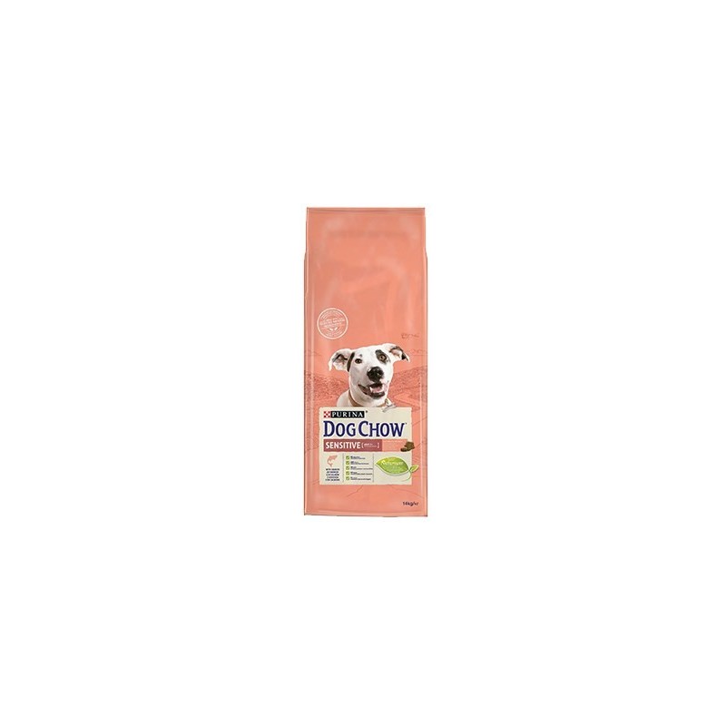 PURINA DOG CHOW Adult Sensitive z łososiem - sucha karma dla psa - 14 kg