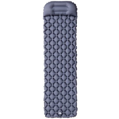 Mata turystyczna z pompką NILS CAMP NC4006 szara - 5 cm