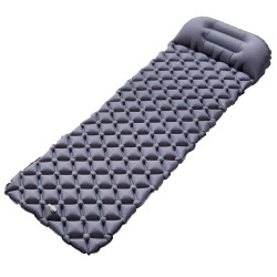 Mata turystyczna z pompką NILS CAMP NC4006 szara - 5 cm