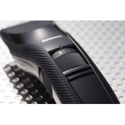 Trymer do włosów Panasonic ER-GC53, na mokro i sucho, 19 kroków długości, precyzyjny co 0.5 mm, czarny