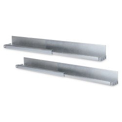 Wspornikowe szyny prowadzące w kształcie L do szaf serwerowych 483 mm (19")