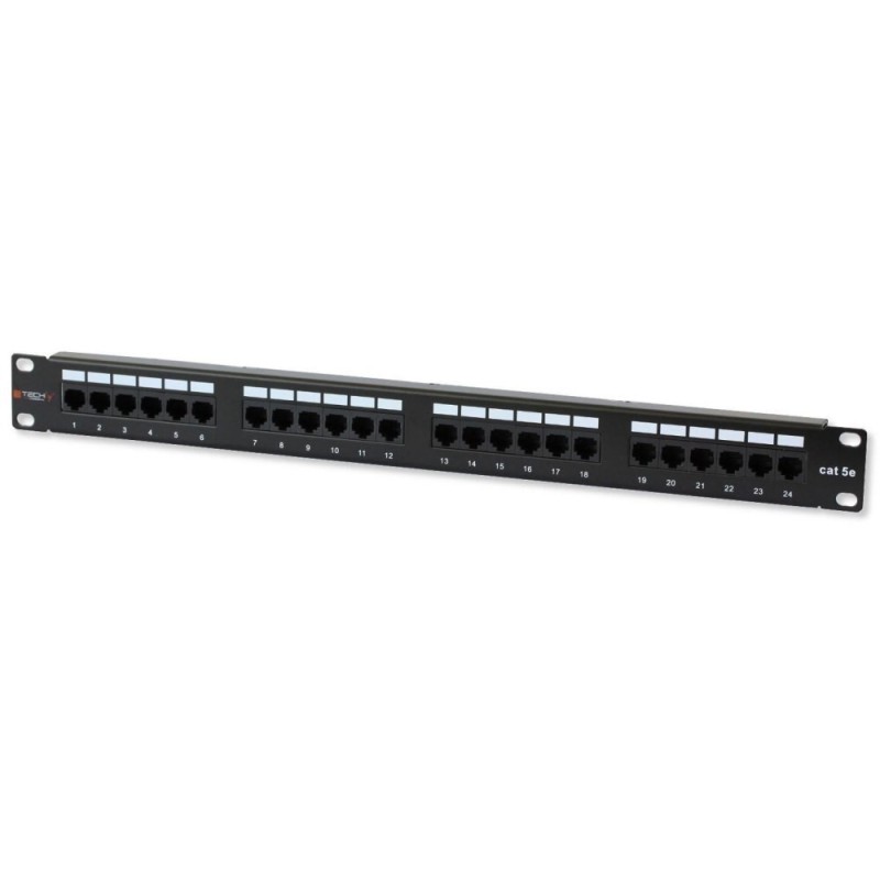 Techly 24 x RJ45 Cat.5E Techly 24 x RJ45 Cat.5E