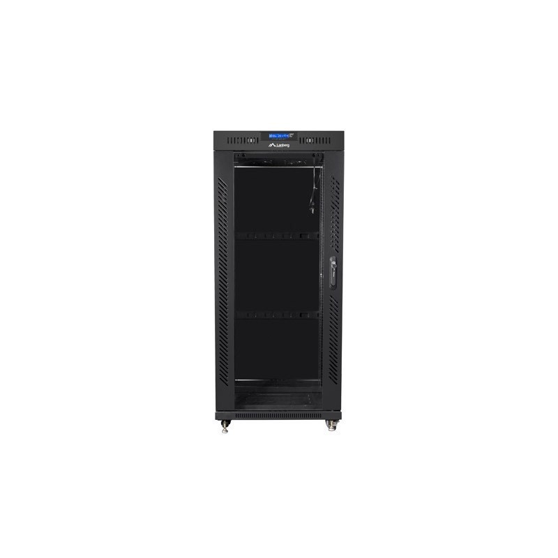 LANBERG SZAFA STOJĄCA RACK 19" 22U 800X800 DRZWI SZKLANE LCD CZARNA FF01-8822-12BL (FLAT PACK) LANBERG SZAFA STOJĄCA RACK 19" 22U 800X800 DRZWI SZKLANE LCD CZARNA FF01-8822-12BL (FLAT PACK)