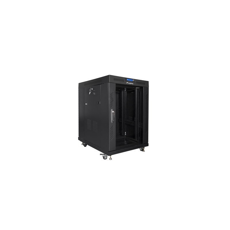 LANBERG SZAFA STOJĄCA RACK 19" 15U 600X800 DRZWI SZKLANE LCD CZARNA FF01-6815-12BL (FLAT PACK) LANBERG SZAFA STOJĄCA RACK 19" 15U 600X800 DRZWI SZKLANE LCD CZARNA FF01-6815-12BL (FLAT PACK)