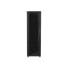 LANBERG SZAFA STOJĄCA RACK 19" 42U 600X1000 DRZWI SZKLANE CZARNA FF01-6042-12B (FLAT PACK)