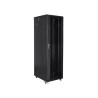 LANBERG SZAFA STOJĄCA RACK 19" 42U 600X1000 DRZWI SZKLANE CZARNA FF01-6042-12B (FLAT PACK)