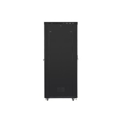 LANBERG SZAFAS TOJĄCA RACK 19" 47U 800X1200 DRZWI SZKLANE LCD CZARNA FF01-8247-12BL