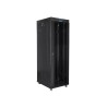 LANBERG SZAFA STOJĄCA RACK 19" 37U 600X800 DRZWI SZKLANE LCD CZARNA FF01-6837-12BL (FLAT PACK)