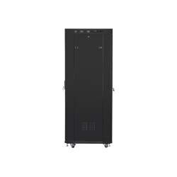 LANBERG SZAFA STOJĄCA RACK 19" 37U 600X800 DRZWI SZKLANE LCD CZARNA FF01-6837-12BL (FLAT PACK)