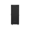 LANBERG SZAFA STOJĄCA RACK 19" 37U 600X800 DRZWI SZKLANE LCD CZARNA FF01-6837-12BL (FLAT PACK)