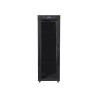 LANBERG SZAFA STOJĄCA RACK 19" 37U 600X800 DRZWI SZKLANE LCD CZARNA FF01-6837-12BL (FLAT PACK)